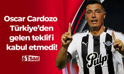 Oscar Cardozo Türkiye’den gelen teklifi kabul etmedi!