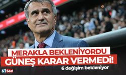 Trabzonspor'da Şenol Güneş bir karar vermedi! 6 değişim bekleniyor