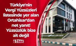 Türkiye'nin vergi yüzsüzleri listesinde yer alan Ortahisar'dan net yanıt! Yüzsüzlük bize ait değil