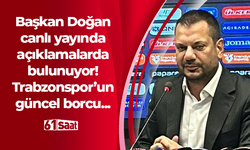 Trabzonspor Başkanı Ertuğrul Doğan'dan flaş açıklamalar