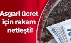 Asgari ücret için rakam netleşti!