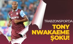 Trabzonspor'da Tony Nwakaeme şoku