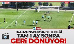 Trabzonspor'un yeteneği 1 ay sonra geri döndü! Müthiş gol attı