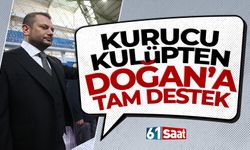 Trabzonspor kurucu kulübünden Başkan Doğan'a tam destek