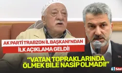 AK Parti'den ilk açıklama geldi! "Vatan topraklarında ölmek bile nasip olmadı"