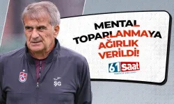 Trabzonspor'da Şenol Güneş mental toparlanmaya ağırlık verdi