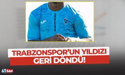 Trabzonspor'da yıldız isim geri döndü