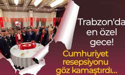 Trabzon'da en özel gece! Cumhuriyet resepsiyonu göz kamaştırdı…