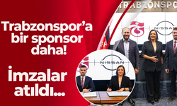 İmzalar atıldı! Trabzonspor’a bir sponsor daha!