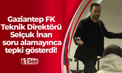 Selçuk İnan soru alamayınca tepki gösterdi!