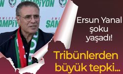 Ersun Yanal şoku yaşadı! Tribünlerden büyük tepki...