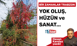 Hasan Kandaz yazdı! YOK OLUŞ, HÜZÜN ve SANAT...