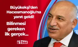 Mehmet Büyükekşi'den Başkan Hacıosmanoğlu'na cevap!