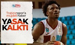 Trabzonspor’a müjdeli haber! Yasak kalktı