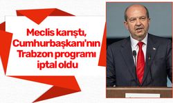 Meclis karıştı, Cumhurbaşkanı'nın Trabzon programı iptal oldu