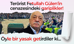 Terörist Fetullah Gülen'in cenazesindeki gariplikler!