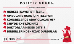 Politik Güğüm - 29 Ekim 2024