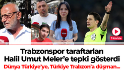 Trabzonspor taraftarları Halil Umut Meler'e tepki gösterdi!