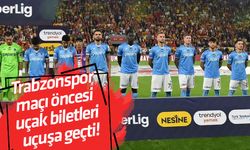 Trabzonspor maçı öncesi uçak biletleri uçuşa geçti!