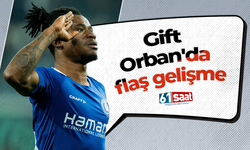 Trabzonspor'un gözdesi Gift Orban'da flaş gelişme