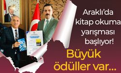 Araklı’da kitap okuma yarışması başlıyor! Büyük ödüller var…