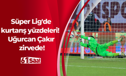 Süper Lig'de kurtarış yüzdeleri! Uğurcan Çakır zirvede