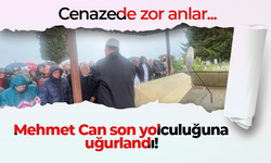 Mehmet Can son yolculuğuna uğurlandı! Cenazede zor anlar...