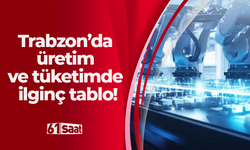 Trabzon’da üretim ve tüketimde ilginç tablo!