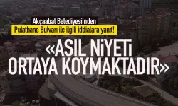 Akçaabat Belediyesi'nden Pulathane Bulvarı ile ilgili iddialara açıklama!