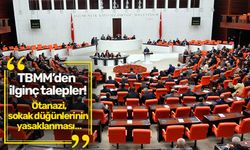 TBMM’den ilginç talepler! Ötanazi,sokak düğünlerinin yasaklanması…