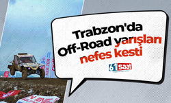 Trabzon'da Off-Road yarışları nefes kesti