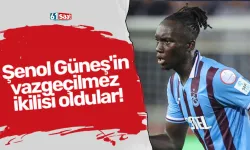 Şenol Güneş'in vazgeçilmez ikilisi oldular!