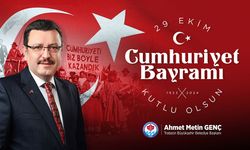 Trabzon Büyükşehir Belediye Başkanı Ahmet Metin Genç, 29 Ekim Cumhuriyet Bayramı Kutlama Mesajı