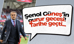 Şenol Güneş’in gurur gecesi! Tarihe geçti...