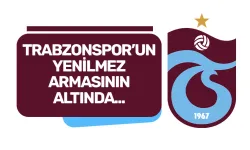 Trabzonspor'un yenilmez armasının altında...