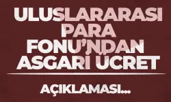 Uluslararası Para Fonu'ndan asgari ücret açıklaması!