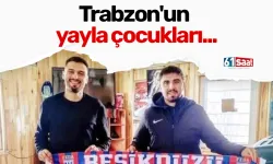 Trabzon'un yayla çocukları...