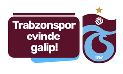 Trabzonspor evinde galip!