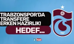 Trabzonspor'da transfere erken hazırlık! Hedef...