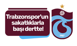 Trabzonspor'un sakatlıklarla başı dertte!