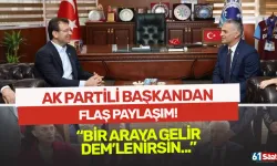 AK Partili Başkandan flaş paylaşım! "Oy devşirdin..."