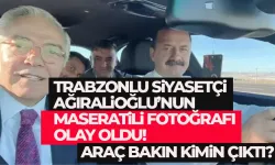 Trabzonlu siyasetçi Yavuz Ağıralioğlu'nun Maseratili fotoğrafı olay oldu!