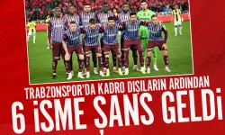 Kadro dışıların ardından Trabzonspor'da 6 isme fırsat doğdu!