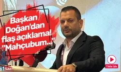 Başkan Doğan'dan flaş açıklama! "Mahçubum..."