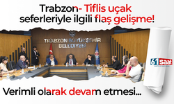 Trabzon- Tiflis uçak seferleriyle ilgili flaş gelişme! Herkes bu konuda üzerine düşeni yapmalıdır…