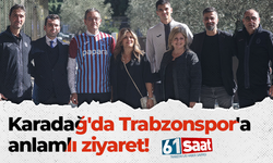 Karadağ'da Trabzonspor'a anlamlı ziyaret!