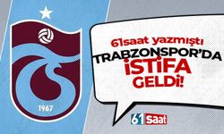 Trabzonspor’da flaş istifa! Resmen açıkladı