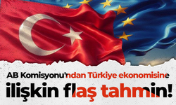 AB Komisyonu'ndan Türkiye ekonomisine ilişkin flaş tahmin!