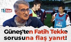 Şenol Güneş'ten Fatih Tekke sorusuna yanıt!