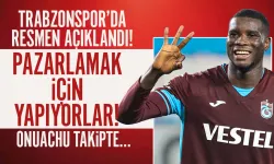 Trabzonspor'da Onuachu gelişmesi! 'Pazarlamak için yapıyorlar'